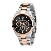 maserati attrazione 43 multi. blk dial br ss+rg image