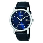lorus gents blue dial strap watch