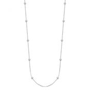 Rosato Storie Sterling silver cable chain short necklace image