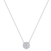 Rosato Gemma sterling silver pendant and earrings 2 image