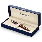 waterman - car�ne ballpoint pen amber with gold trim image
