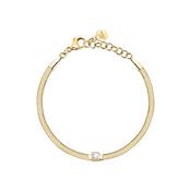 morellato 18k gold plated gioia bracelet stainless steel yg crystal 16+3cm