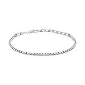 sector silver collection bracelet chain 925 rh 19+3cm image