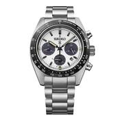 seiko prospex panda solar speedtimer 39mm bracelet watch