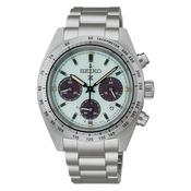 seiko prospex mint solar speedtimer 39mm bracelet watch image