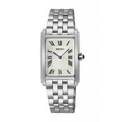 seiko quartz ladies stainless steel white dial bracelet watch