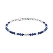 sector jewels basic bracelet with lazurite &amp; hematite 19+3cm image