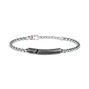 sector basic bracelet with tag vintage finishing stainless steel 22cm image