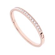 ted baker-clemara: hinge crystal bangle rose gold/crystal