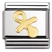 Nomination Yellow Gold Dummy Charm