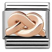 Nomination Rose Gold Knot Charm image