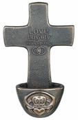 Claddagh Holy Water Font