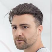 Perma Solid Toupee | Men's Hair System | Human Hair | Ellen Wille image