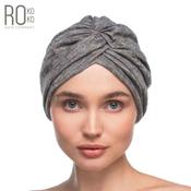 Galaxy Turban | Grey &amp; Gold Diamante | Rokoko image