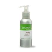 Jasmine Face Oil | Dry Skin | 100ml |  Flourish Organics image