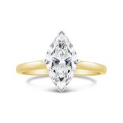 Marquise Solitaire Engagement Ring 2.11ct image