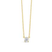 Round Brilliant Solitaire Pendant 0.56ct
