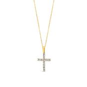 Diamond Cross Pendant 0.49ct image