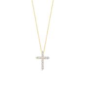 Diamond Cross Pendant 0.50ct image