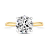 Round Brilliant Solitaire Diamond Engagement Ring 2.71ct image