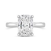 Cushion Cut Solitaire Engagement Ring 3.06ct image