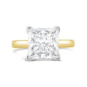 Princess Cut Solitaire Ring 5.08ct image
