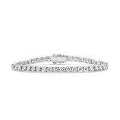 Round Brilliant Cut Diamond Tennis Bracelet 10.00ct image