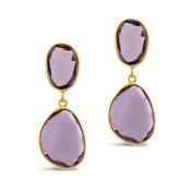 Amethyst Drop Earrings image