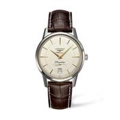 Heritage Gents Automatic on Brown Leather Watch L47954782 38.5mm