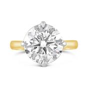NSEW Solitaire Engagement Ring 6ct