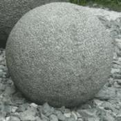 350mm Silver Granite Sphere Water Feature image