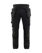 Blaklader Craftsman Trousers Stretch - Black | 1750 image