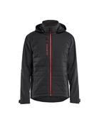 Blaklader Hybrid Jacket Black &amp; Red | 4743