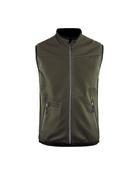 Blaklader Softshell Body Warmer Olive &amp; Black | 3850 image