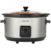 Morphy Richards 6.5L Stainless Steel Slow Cooker | 461013 image