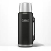 Thermos Icon Series Flask - Granite Black | 1.2L image