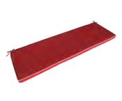 Garden Collection 2-Seater Bench Cushion Red image