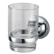 Tema Tumbler Holder Chrome With Glass