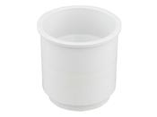 Roundline Pipe Connector 68mm White