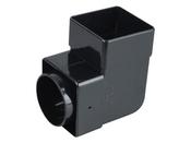 Squareline Pipe Bend 87.5 Degrees 61mm Black