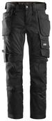 Snickers Stretch Trousers Black/Black image