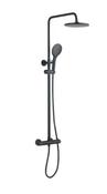 Rayne Thermostatic Shower Valve Matt Black