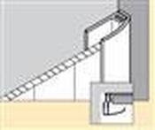 Dumatrim Start Edge Trim Aluminium Dark Grey
