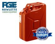 20 LITRE RED METAL JERRY CAN - PREMIUM QUALITY image