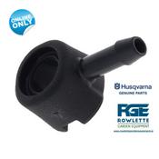 Genuine Husqvarna models K535i, K760, K770, K970, K1270 Right Wheel Guard Nozzle