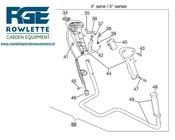 Genuine Oleo Mac 746T/750/750T/755 Complete Handle