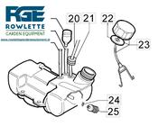 Genuine Oleo Mac 746T 750T 755M Tank Fuel