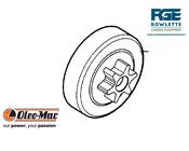 Genuine Oleo Mac Clutch Drum GS350C