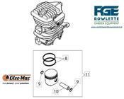 Genuine Oleo Mac Cylinder/Piston GS371