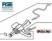 Genuine Oleo Mac GS720/GS820 Throttle Rod Kit